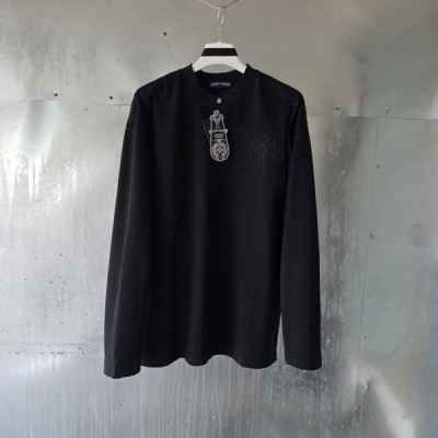 크* 크로스자수 오버 롱슬리브