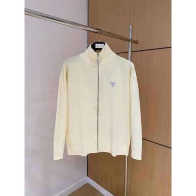 프** 짚업 니트 자켓