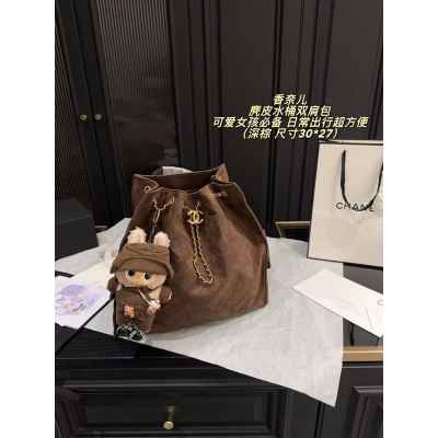 샤* 스웨이드 백팩