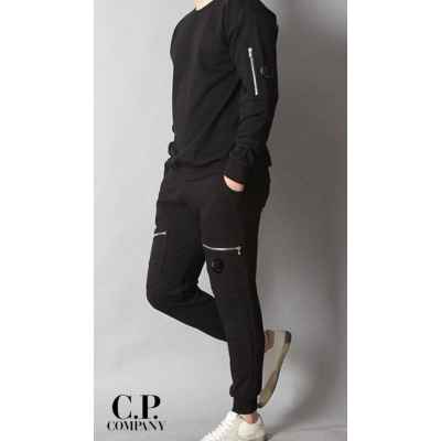 C* 컴퍼니 기모 항공 지퍼 조거트레이닝세트
