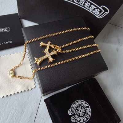 크* 더블 크로스 목걸이