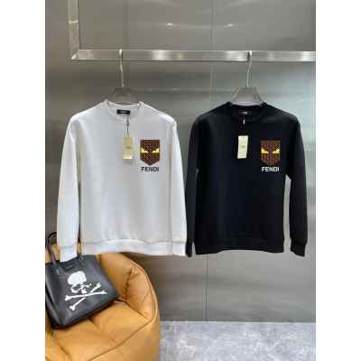 펜* 포스트 시그니쳐 패턴 로고 맨투맨