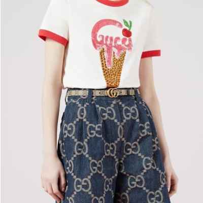 구* GG 마몽 리버서블 씬 벨트