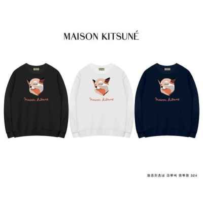 메* 키츠네 크루넥 기모맨투맨 324