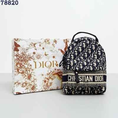 디* 오블리크 자카드 미니 백팩