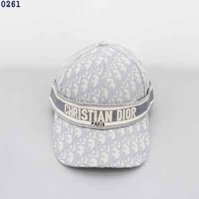 디* 오블리크 띠로고 볼캡 모자