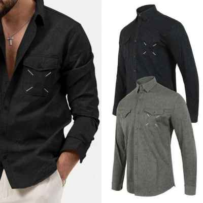 메* 마르지엘라 스티치 투포켓 셔츠