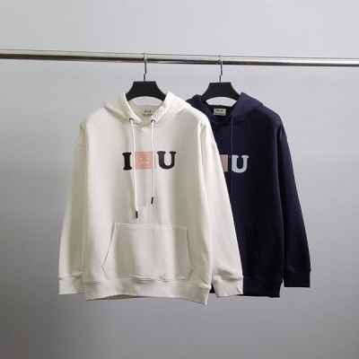 아** 아이페이스유 코튼 후드티