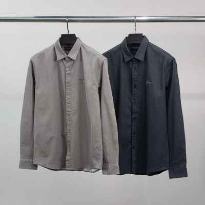 루* 모노자수 패턴 셔츠