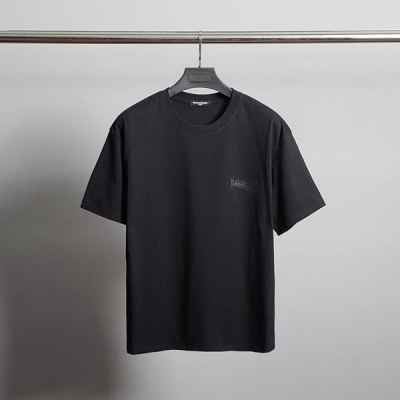 발**** 블랙에디션 코튼 반팔티