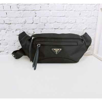 프** 고급 1BL011 테수토 나일론 벨트백 겸 힙색