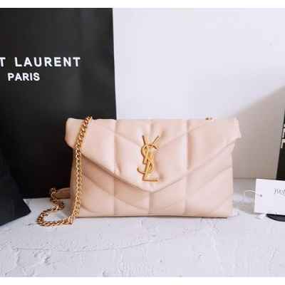 생** 고급 루루 푸퍼 미니 토이백 인디핑크 금장