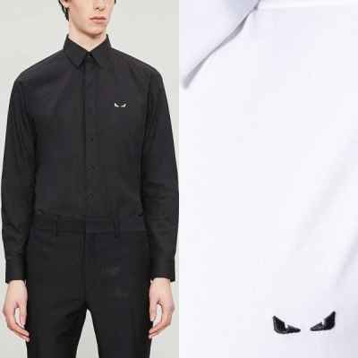 펜* eyes 자수 셔츠