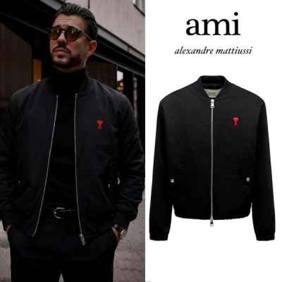 아* 스몰패치 커플자켓(블루종)