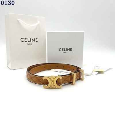 셀** 트리옹프 엠보싱 가죽 여성벨트 (카멜)