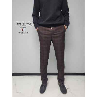 톰* 타탄 체크 슬랙스