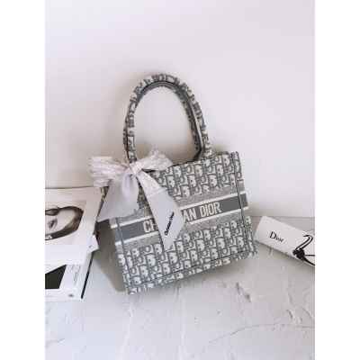 디* 오블리크  쁘띠스카프 북토트 백 스몰