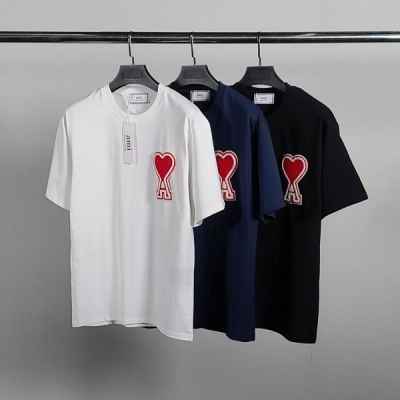 아* 빅하트패치 코튼 반팔티