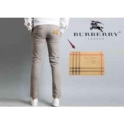 버** 패턴체크 베이직 팬츠