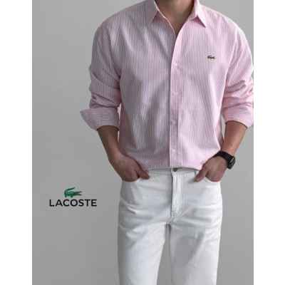 라*** 코튼 포플린 스트라이프 셔츠