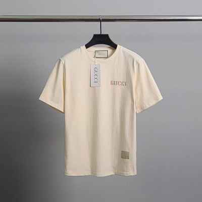 구* 패치 가슴프린팅 코튼 반팔티