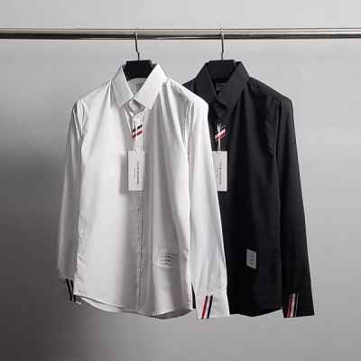 톰* 앞라인 소매삼선 셔츠