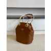 프** 마리너 리나일론 스몰 버킷백 ( 브라운 )