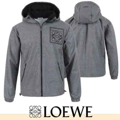 로** 아나그램 스퀘어 자수 윈드 자켓