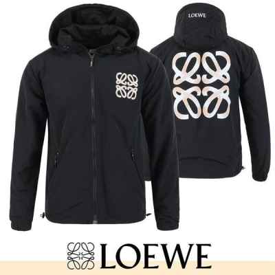 로** 아나그램 빈티지 로고 윈드 자켓