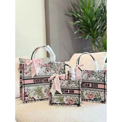 디* 3D자수 쁘렝땅 에테 북 토트백 ( 중36cm 소26cm )