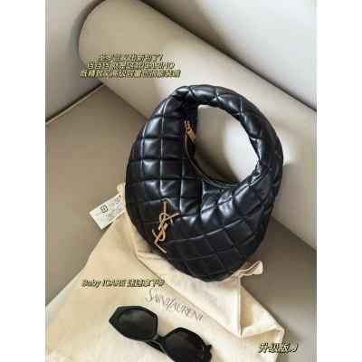 생** 이카리노 퀼팅 레더 토트백