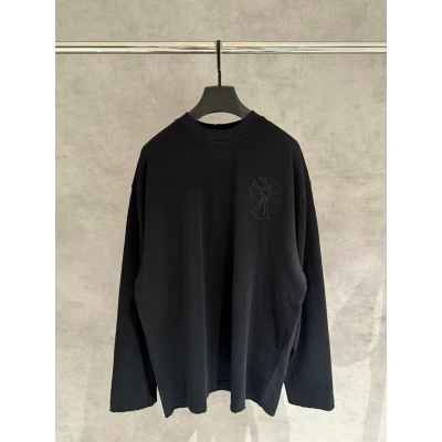 크* 크로스자수 오버 롱슬리브