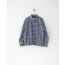 미*** 25 깅엄 체크 라이트 블루종 자켓  수입
