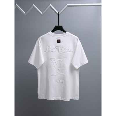 루* lv백자수로고 티셔츠