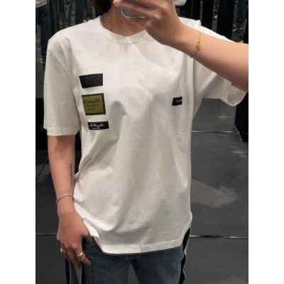 메* 마르지엘라 라벨 패치 티셔츠