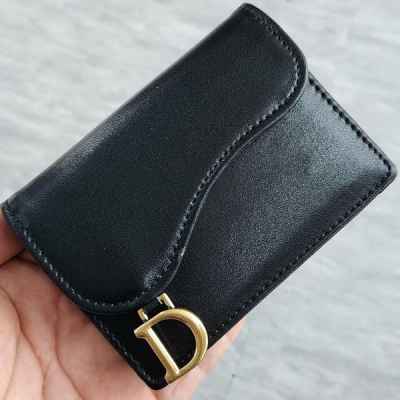 [335번] 디* 오블리크 새들 플랩 카드지갑