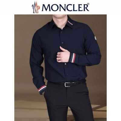 카라 삼선띠 긴팔 셔츠