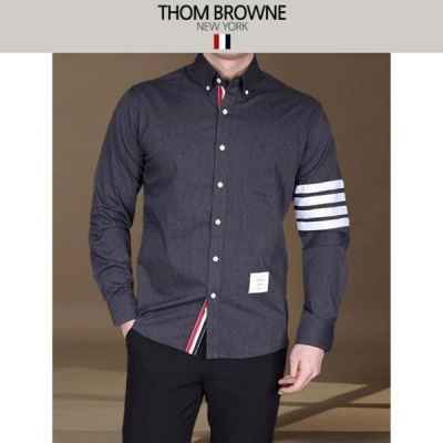 톰* 완장사선 셔츠