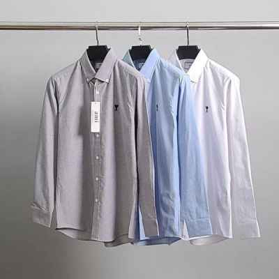 아* 블랙하트자수 옥스포드 셔츠