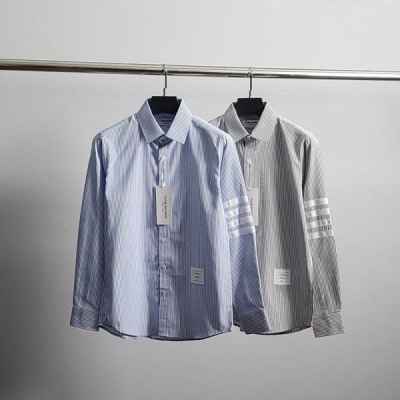 톰* 화이트완장 스트라이프 셔츠