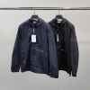 디* 프리미엄 레더패치 윈드 자켓