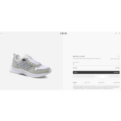 디* B25 러너 스니커즈 그레이