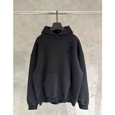 크* 홀스슈 자수 후드