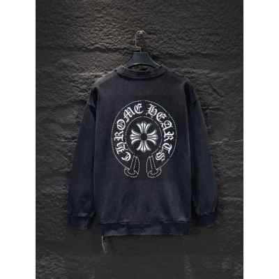 크* 실리콘 비즈스티치 피그먼트 빈티지 워싱 맨투맨수입최고급(남녀공용)