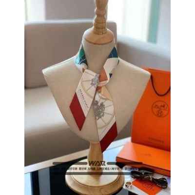 에*** 마차 패턴 방도 스카프