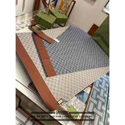 구* 시그니쳐 빈티지 gg 패턴 머플러