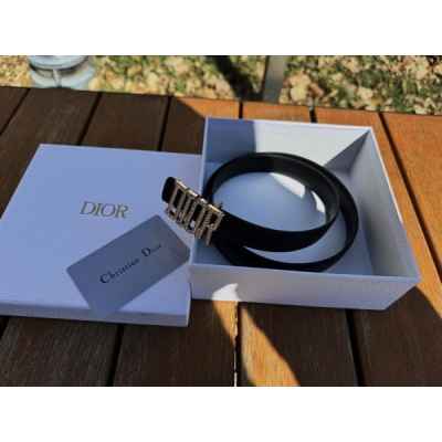 디* 로고 보석 벨트