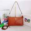 프** 고급 유진 불박크로스백 브라운
