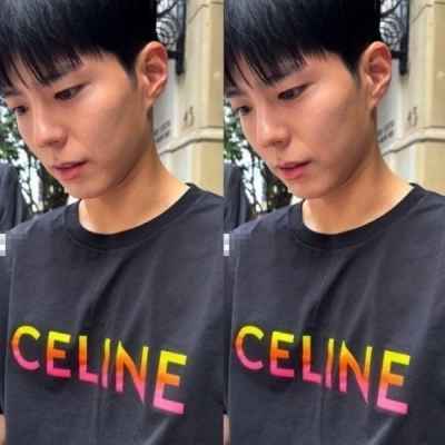 셀** 컬러영문로고 반팔