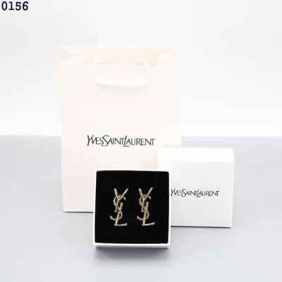 생** YSL 스네이크 골드 이어링